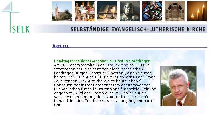 Landtagspr&auml;sident Gans&auml;uer
